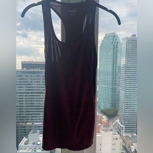 Reebok red tank